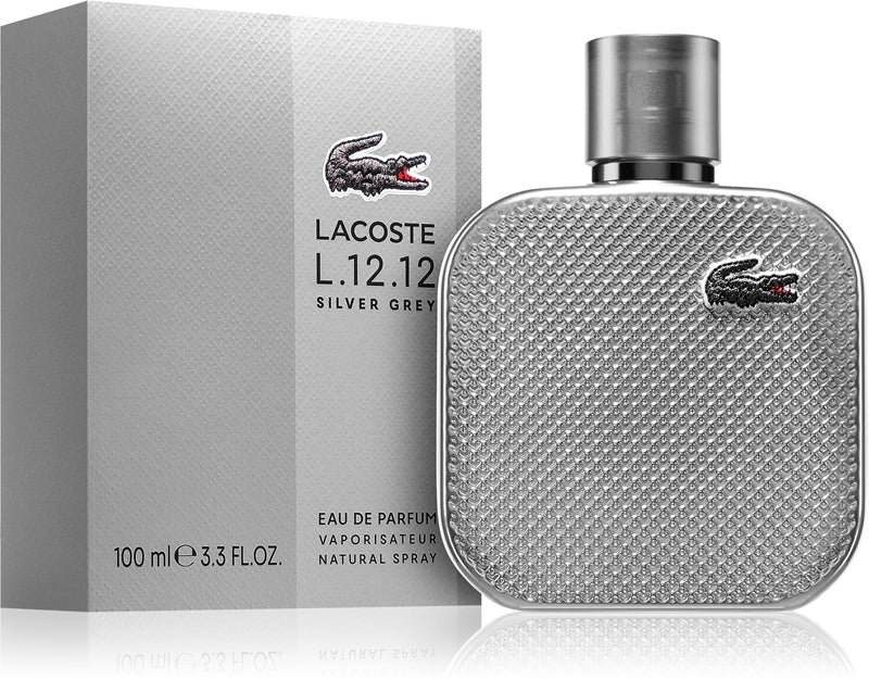 Lacoste L.12.12 Silver Grey Eau de Toilette 100ml