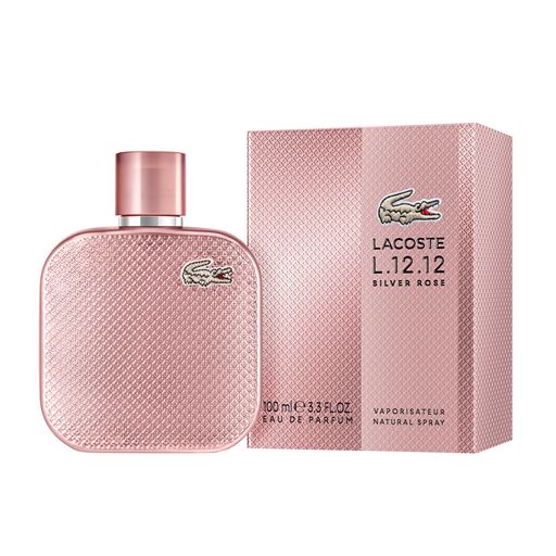 Lacoste L.12.12 Silver Rose Eau de Toilette 100ml